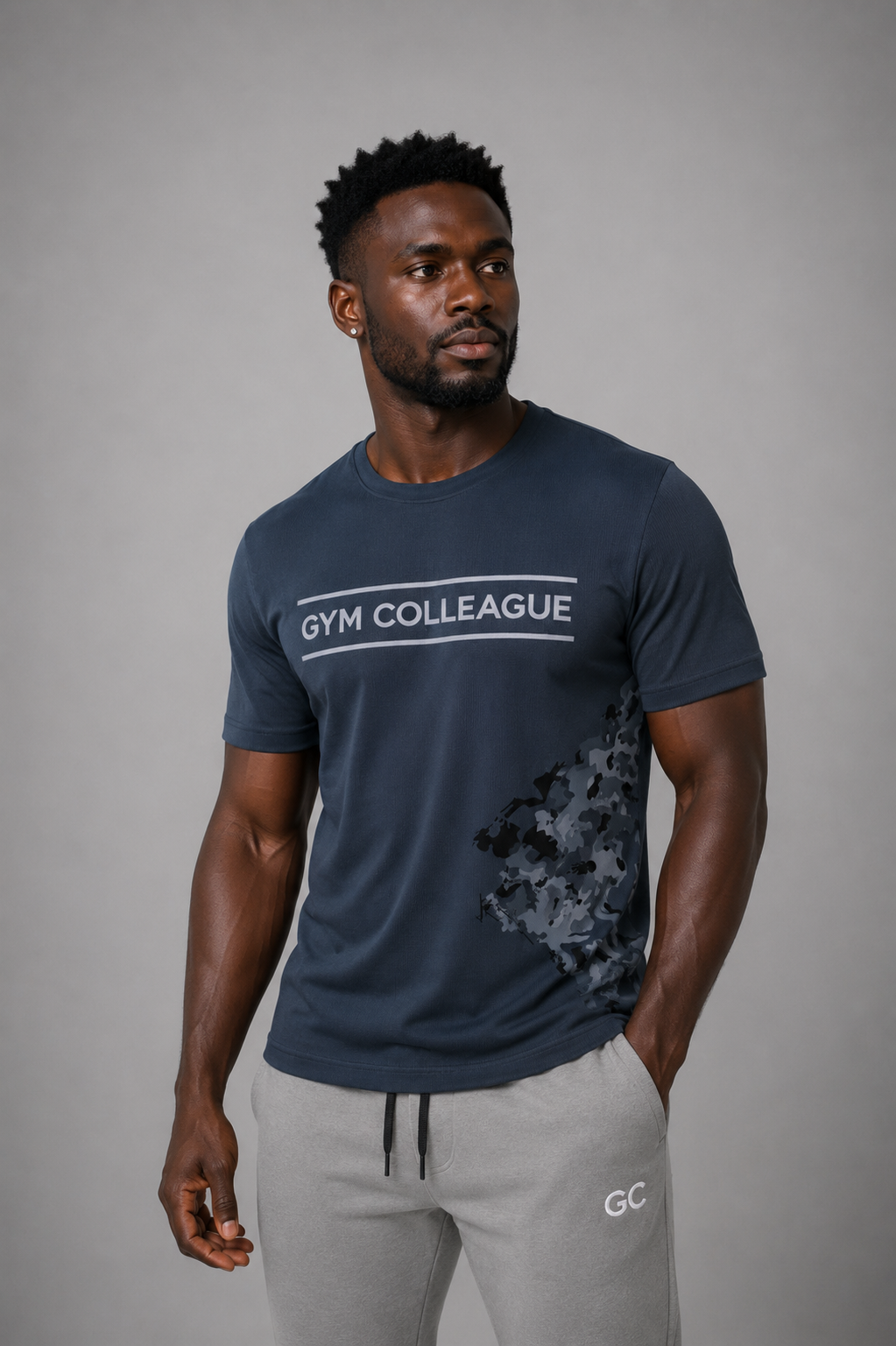 GC PRO TEE-NAVY BLUE
