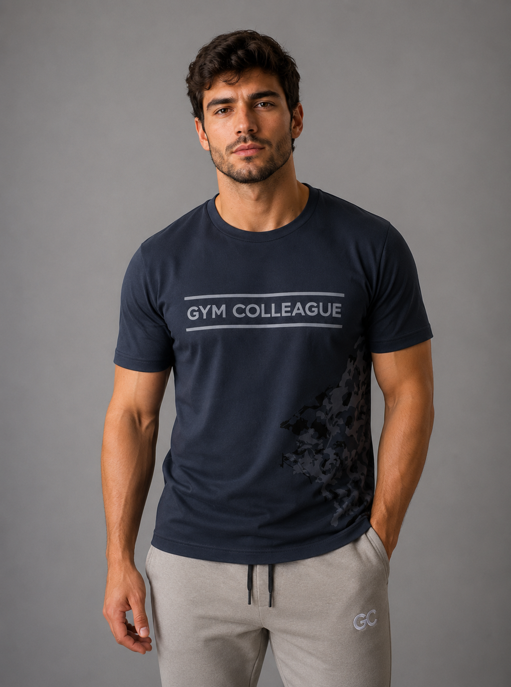 GC PRO TEE-NAVY BLUE