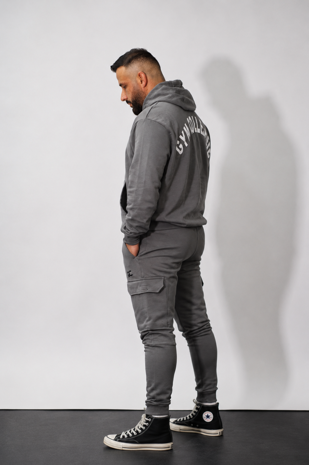 GC CARGO TRACKSUIT SET-IN STONE GREY
